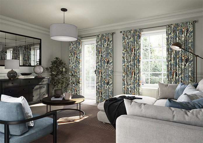 Rain Forest, Henna - Made to Measure Curtains - Image 7